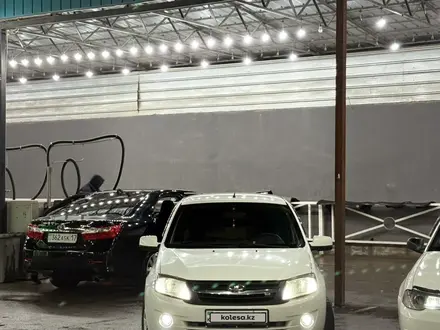 ВАЗ (Lada) Granta 2190 2014 года за 2 600 000 тг. в Шымкент – фото 6