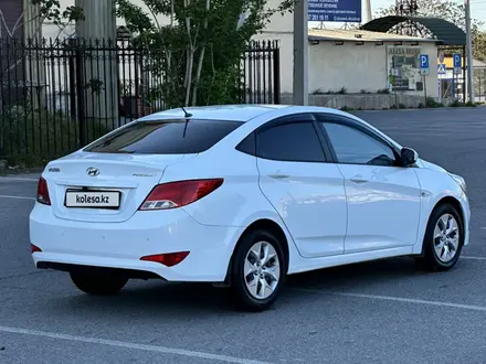 Hyundai Accent 2015 года за 5 700 000 тг. в Шымкент – фото 6