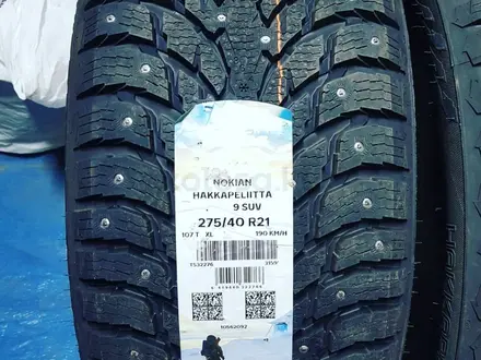 Разно-Размерные Шины Nokian Hakkapeliitta 9 275/40R21 — 315/35 R21 за 600 000 тг. в Алматы