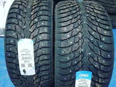 Разно-Размерные Шины Nokian Hakkapeliitta 9 275/40R21 — 315/35 R21 за 600 000 тг. в Алматы – фото 3