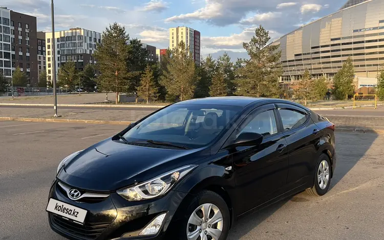 Hyundai Elantra 2015 года за 7 750 000 тг. в Астана