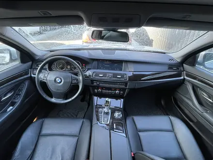 BMW 528 2013 года за 9 700 000 тг. в Алматы – фото 7