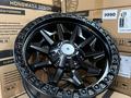 Fuel Jeep Wrangler R17x8, 5J ET-12 5x127 D71, 6 SATIN BLACK за 340 000 тг. в Алматы – фото 2