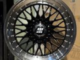 Разно-широкие диски BBS R18 на BMW 5x112/120 за 263 000 тг. в Астана – фото 3