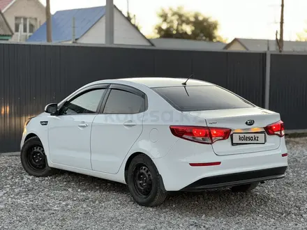 Kia Rio 2016 года за 6 600 000 тг. в Актобе – фото 5