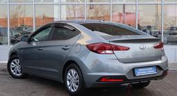 Hyundai Elantra 2019 года за 8 490 000 тг. в Астана – фото 3