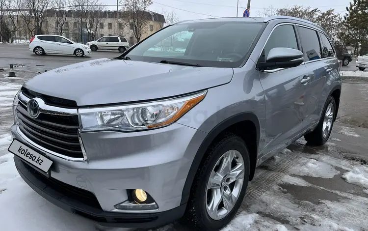 Toyota Highlander 2016 года за 16 500 000 тг. в Шымкент