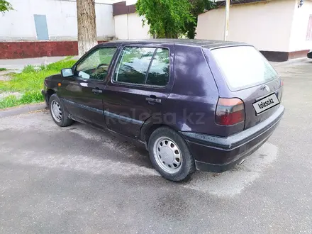 Volkswagen Golf 1993 года за 1 100 000 тг. в Тараз – фото 3