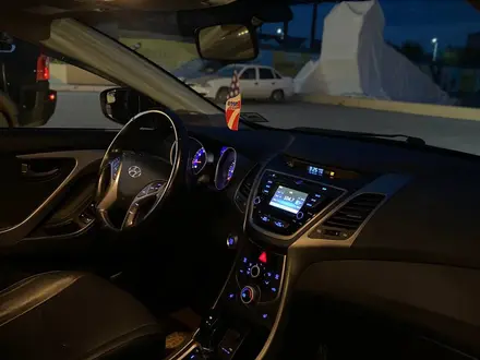 Hyundai Elantra 2014 года за 5 400 000 тг. в Актобе – фото 12