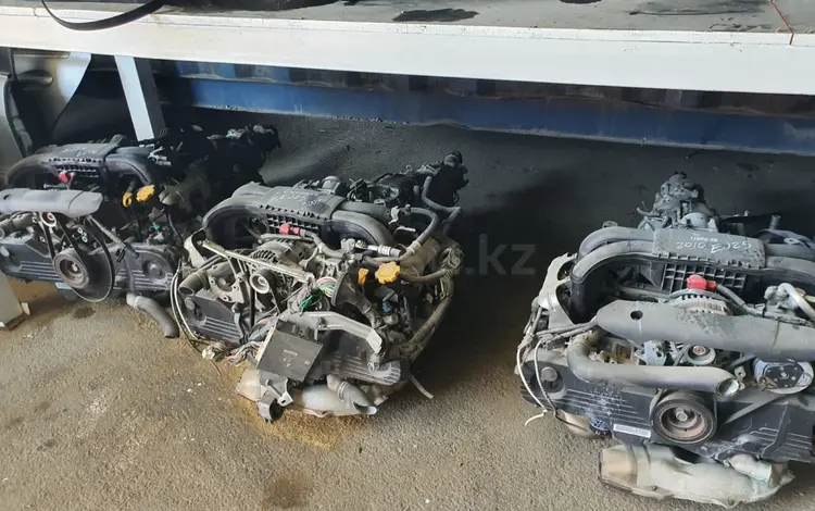 Привозной Kонтрактный двигатель (АКПП) Субару EJ18, EJ20, EJ25 за 299 000 тг. в Алматы