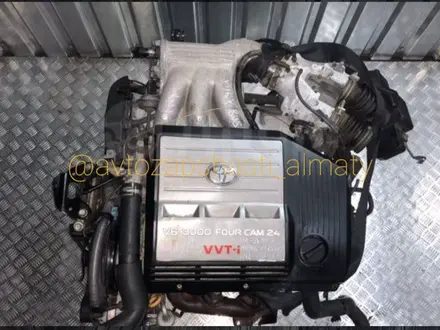 Матор мотор двигатель движок привозной 1MZ-2MZ Toyota Lexus за 490 000 тг. в Алматы – фото 3