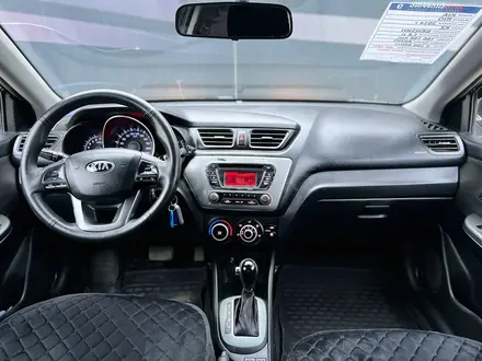 Kia Rio 2014 года за 5 390 000 тг. в Актобе – фото 3