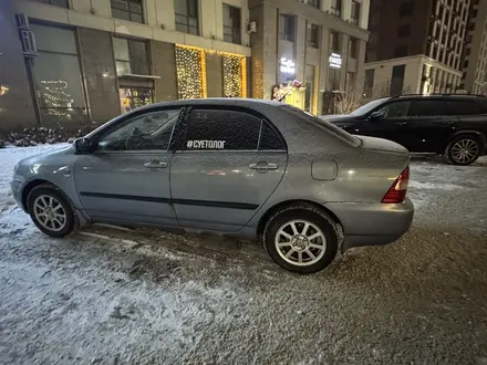 Toyota Corolla 2003 года за 2 300 000 тг. в Астана – фото 3