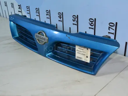 Решетка радиатора Nissan Almera N15 за 7 000 тг. в Тараз – фото 2