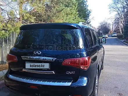 Infiniti QX80 2015 года за 14 000 000 тг. в Алматы – фото 3