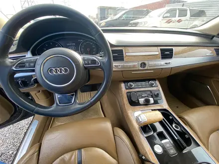 Audi A8 2012 года за 9 469 600 тг. в Алматы – фото 14