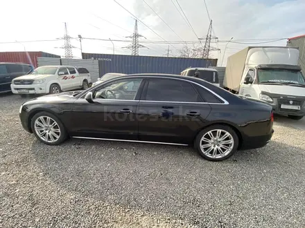 Audi A8 2012 года за 9 469 600 тг. в Алматы – фото 3