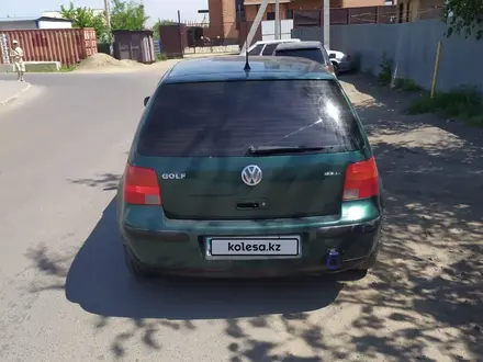 Volkswagen Golf 1997 года за 1 300 000 тг. в Астана – фото 8