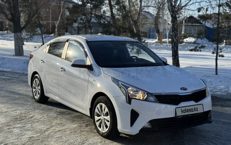 Kia Rio 2021 года за 7 930 000 тг. в Костанай