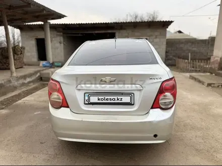 Chevrolet Aveo 2013 года за 1 500 000 тг. в Шымкент – фото 5