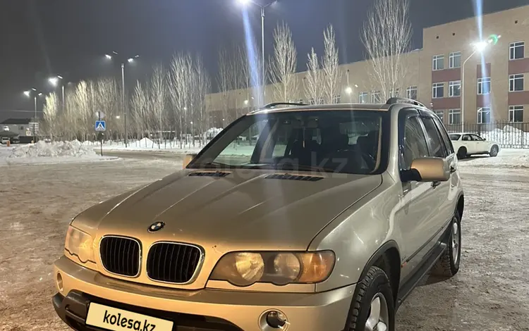 BMW X5 2001 годаүшін5 500 000 тг. в Астана