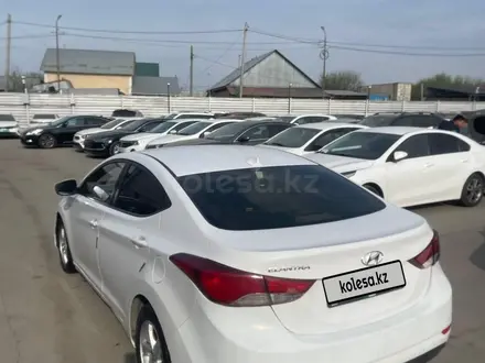 Hyundai Elantra 2015 года за 3 100 000 тг. в Алматы – фото 5