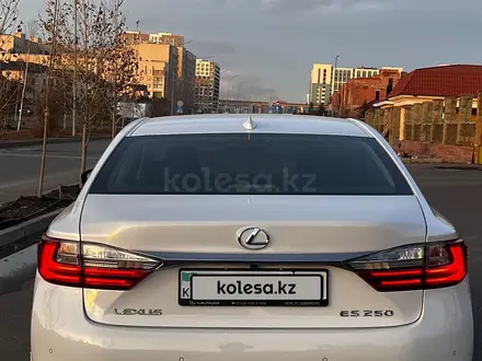 Lexus ES 250 2016 года за 15 200 000 тг. в Астана – фото 8