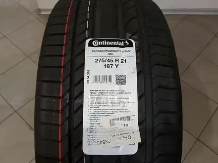 Continental ContiSportContact 5 SUV 275/45 R21 315/40 R21 за 220 000 тг. в Астана – фото 2