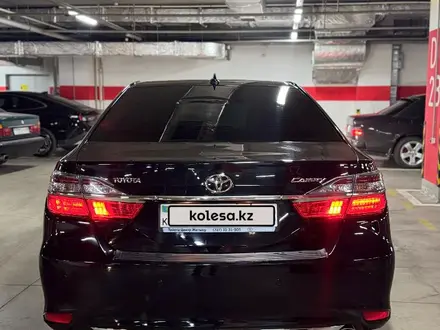 Toyota Camry 2015 года за 11 000 000 тг. в Тараз – фото 5