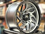 Fuel R17 9J 6x139.7 ET0 ЦО 110 Серый + Черный за 272 000 тг. в Алматы