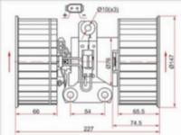 Мотор отопителя салона за 16 650 тг. в Алматы