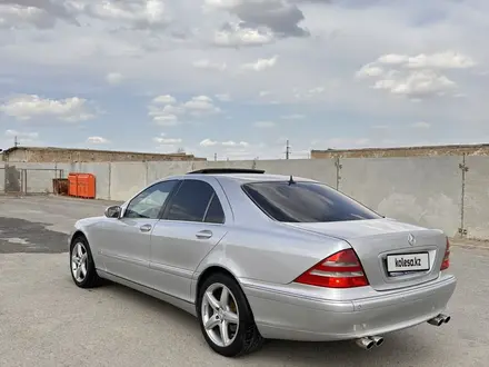 Mercedes-Benz S 320 2000 года за 3 777 000 тг. в Шымкент – фото 11