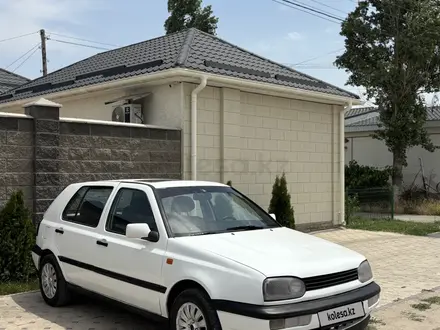 Volkswagen Golf 1992 года за 1 250 000 тг. в Тараз – фото 2