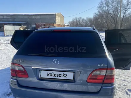 Mercedes-Benz E 270 2003 года за 5 500 000 тг. в Талдыкорган – фото 7