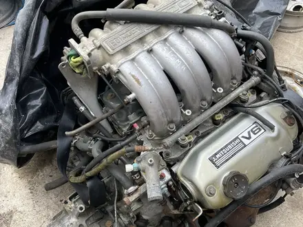 Двигатель Mitsubishi Sigma Pajero 6g72 3.0 за 500 000 тг. в Шымкент – фото 2