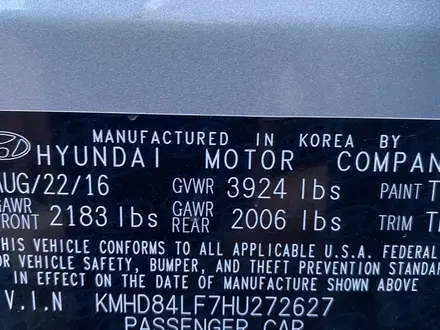 Hyundai Elantra 2016 года за 6 000 000 тг. в Жанаозен – фото 10