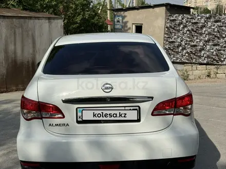 Nissan Almera 2014 года за 5 700 000 тг. в Шымкент – фото 8