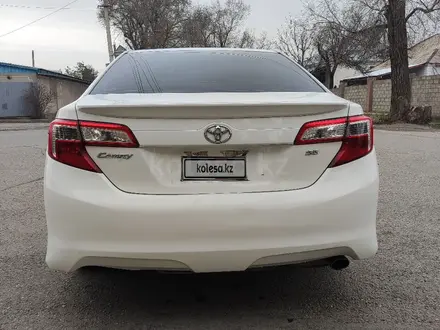 Toyota Camry 2013 года за 4 000 000 тг. в Тараз – фото 8