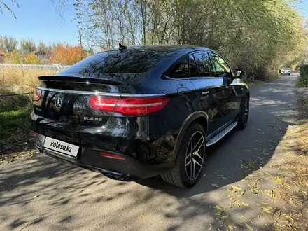 Mercedes-Benz GLE Coupe 43 AMG 2018 года за 29 500 000 тг. в Алматы – фото 4