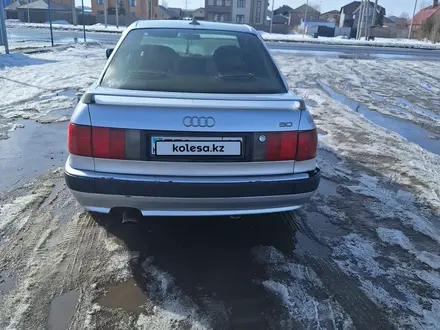 Audi 80 1992 года за 1 350 000 тг. в Павлодар – фото 4