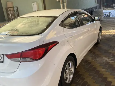 Hyundai Elantra 2014 года за 6 000 000 тг. в Алматы – фото 3