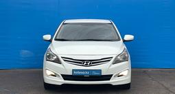 Hyundai Solaris 2015 года за 5 470 000 тг. в Алматы – фото 2