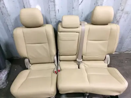 Кожаный салон на Toyota Land Cruiser Prado 120 в Караганда – фото 3