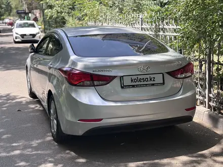 Hyundai Elantra 2016 года за 6 700 000 тг. в Алматы – фото 5