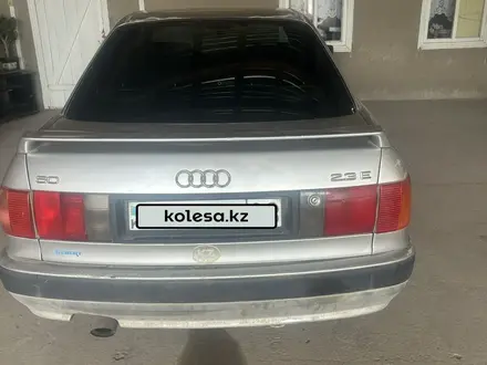 Audi 80 1996 года за 1 300 000 тг. в Кордай – фото 3