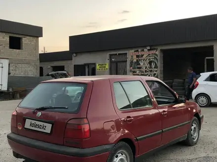 Volkswagen Golf 1993 года за 1 300 000 тг. в Тараз – фото 3