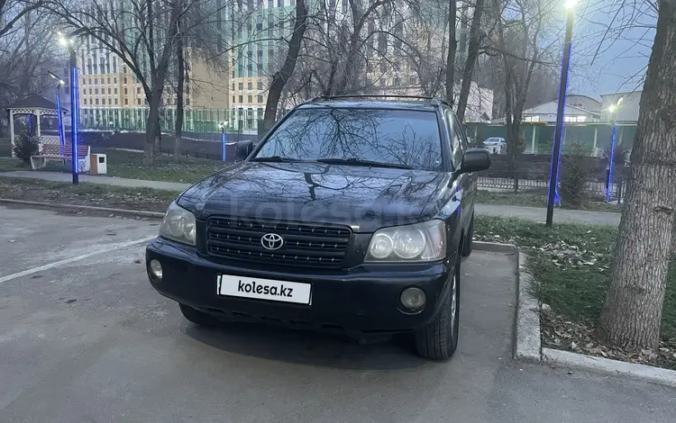 Toyota Highlander 2002 года за 6 800 000 тг. в Алматы