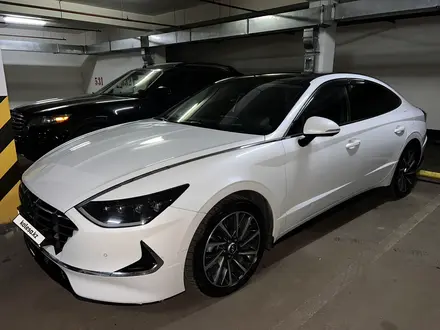 Hyundai Sonata 2021 года за 9 500 000 тг. в Алматы – фото 3