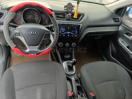Kia Rio 2015 года за 3 819 950 тг. в Актобе – фото 9