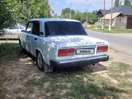 ВАЗ (Lada) 2107 2007 года за 1 100 000 тг. в Шымкент – фото 7